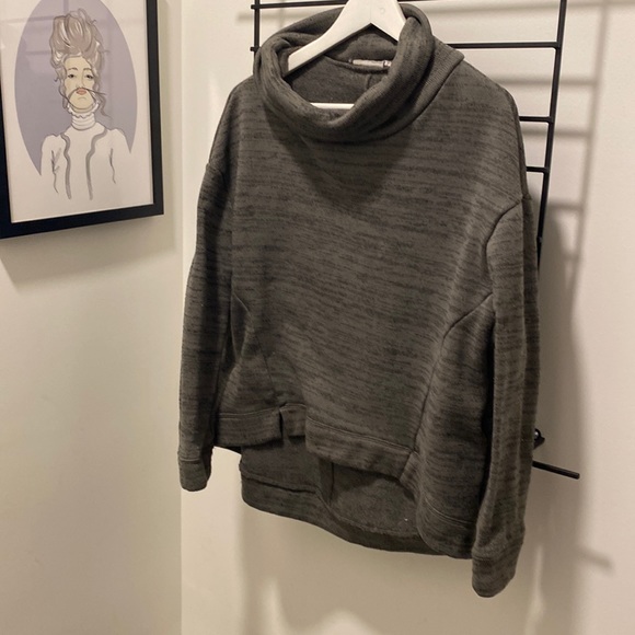 Anthroplogie Saturday Sunday cowl neck sweatshirt size small - Picture 3 of 11